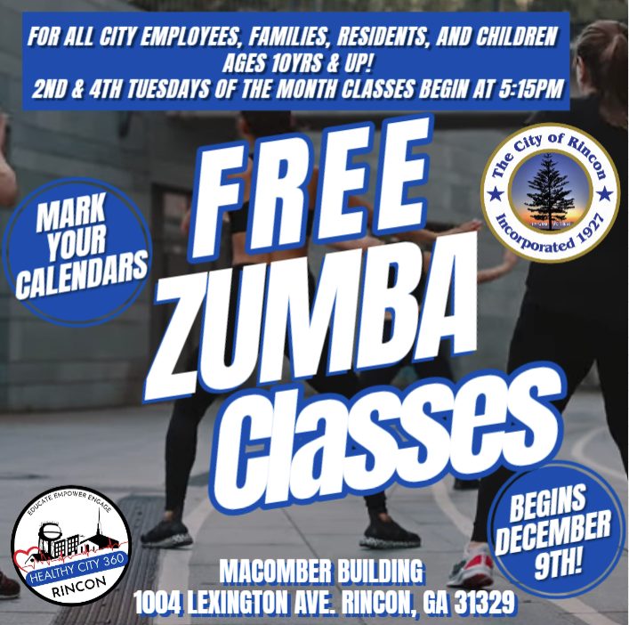 Free Zumba Classes Every Monday