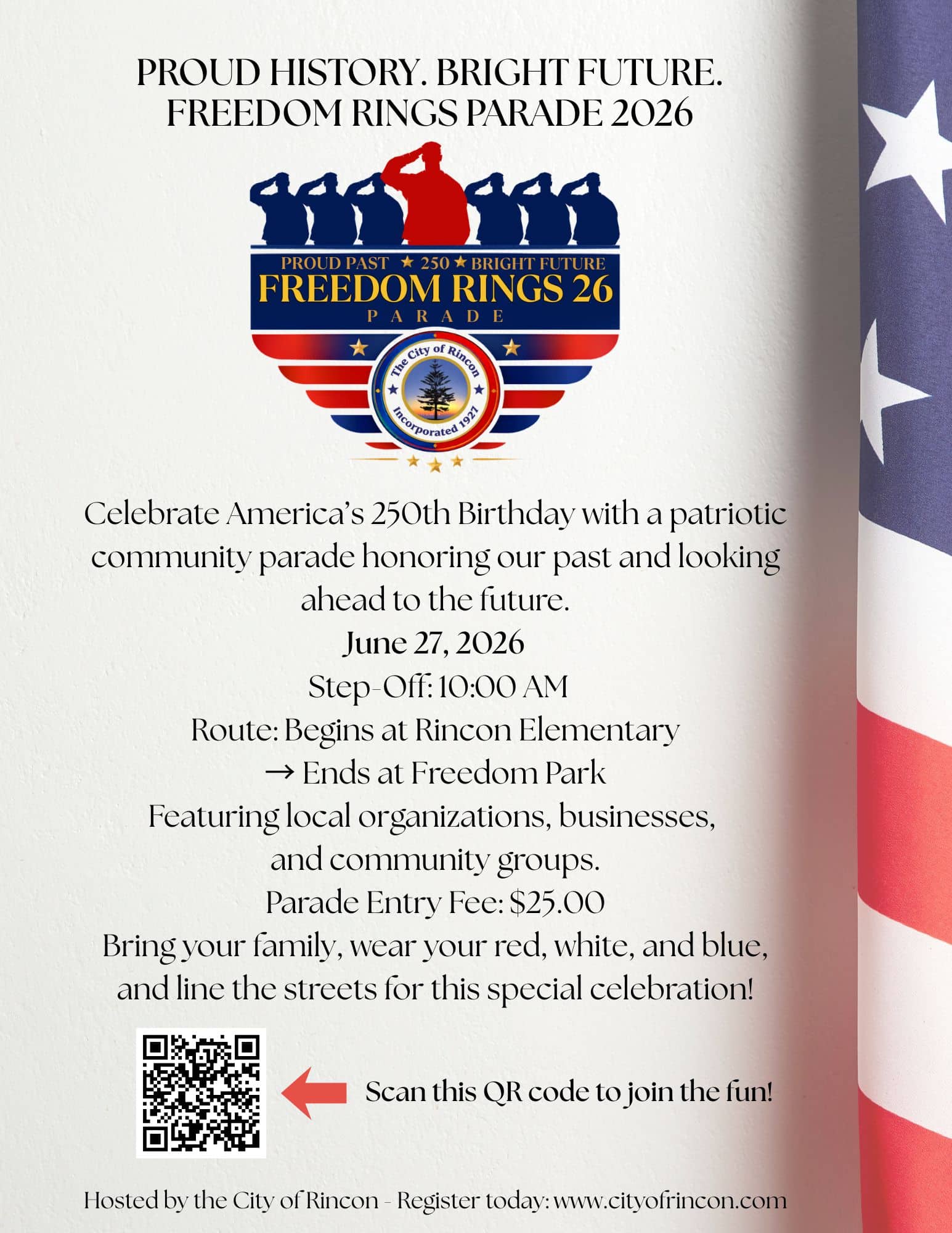 Freedom Rings Parade & Festival - City of Rincon